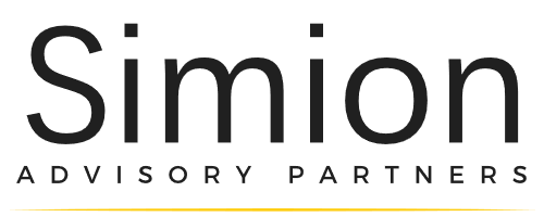 Simion Advisory Partners logo (light background version)